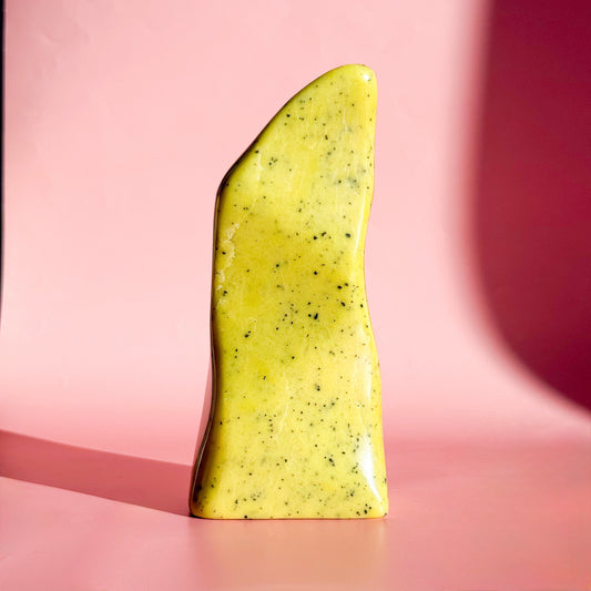 Yellow Serpentine ( Healerite) Freeform