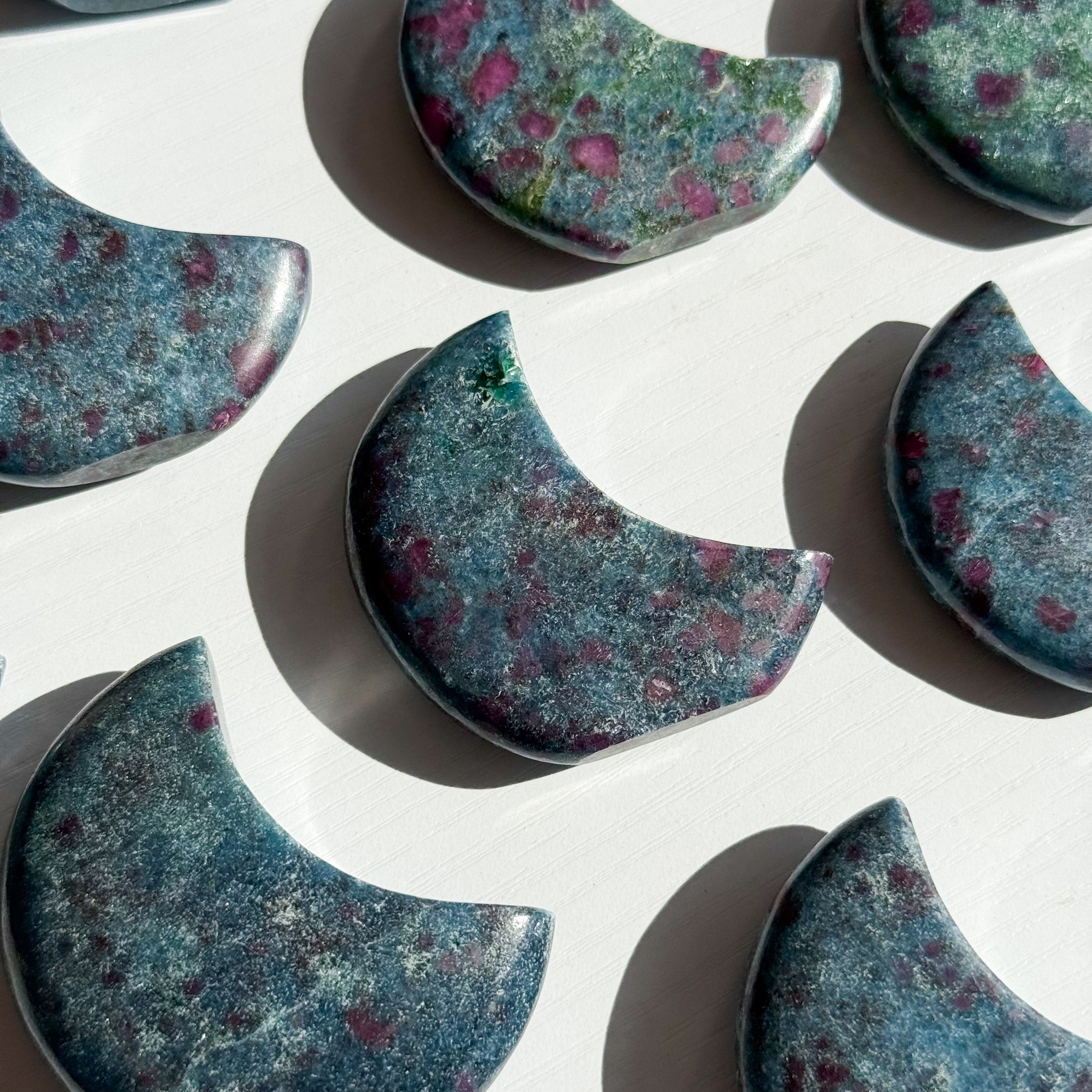 Ruby Kyanite Standing Moon
