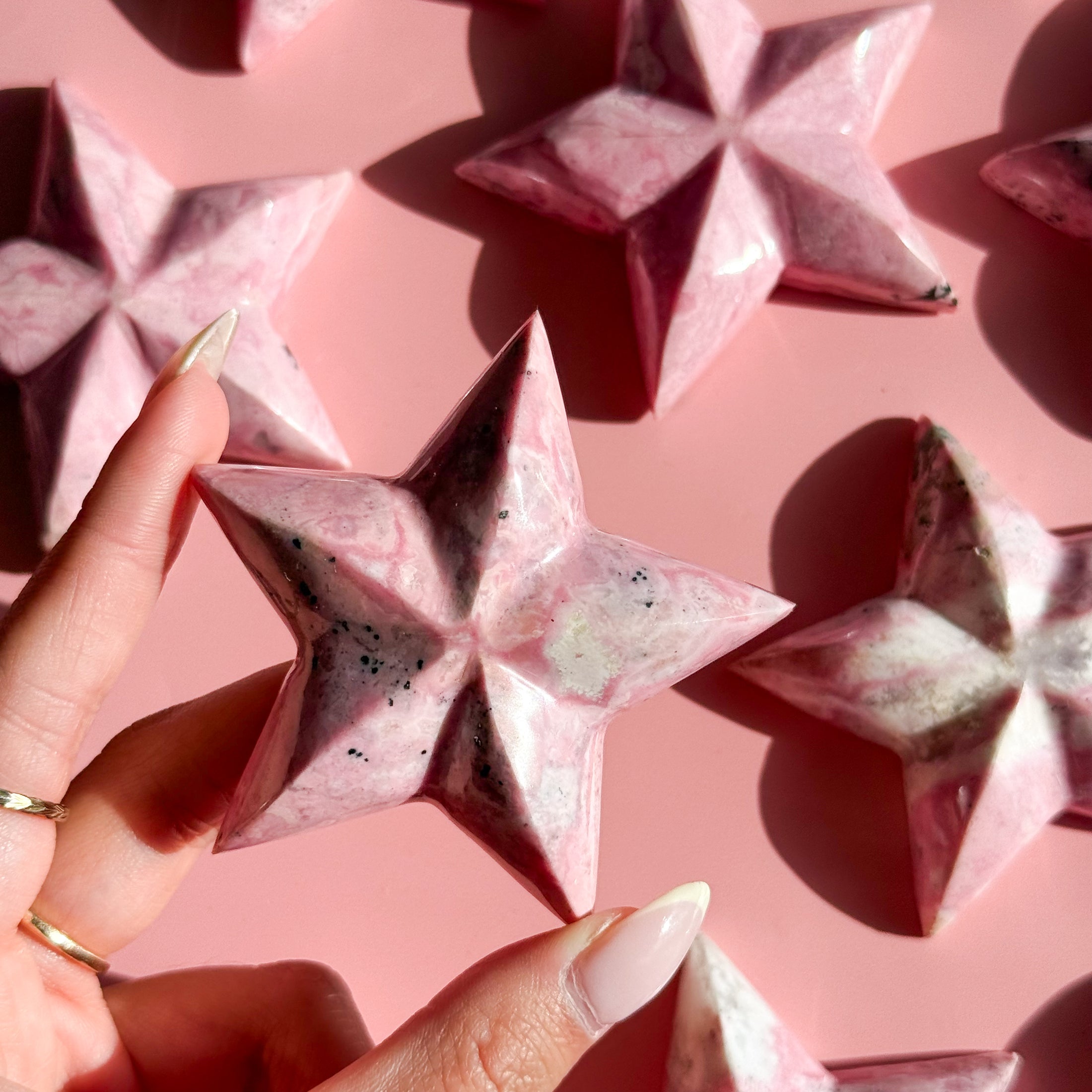 Peruvian Rhodonite Star