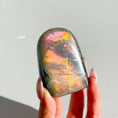 Load image into Gallery viewer, Labradorite Freeform - Orange / Pink Flash
