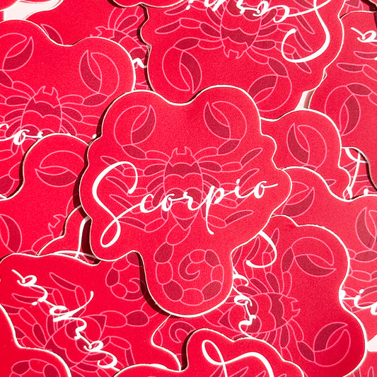 Scorpio Sticker