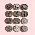 Load image into Gallery viewer, Silver Sheen Obsidian Zodiac Symbol
