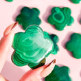Load image into Gallery viewer, Malachite Petal Stone
