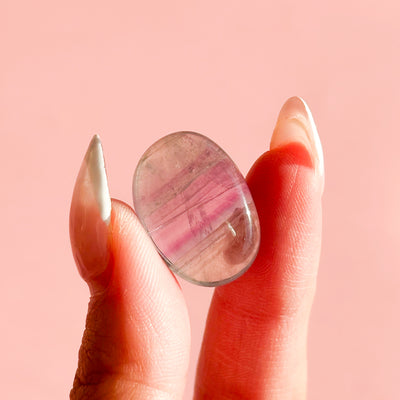 Fluorite Mini Flat Tumble