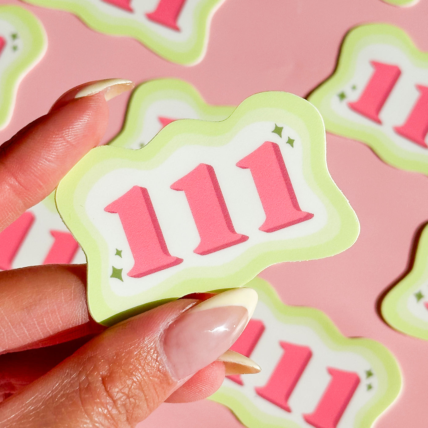 “111” Sticker