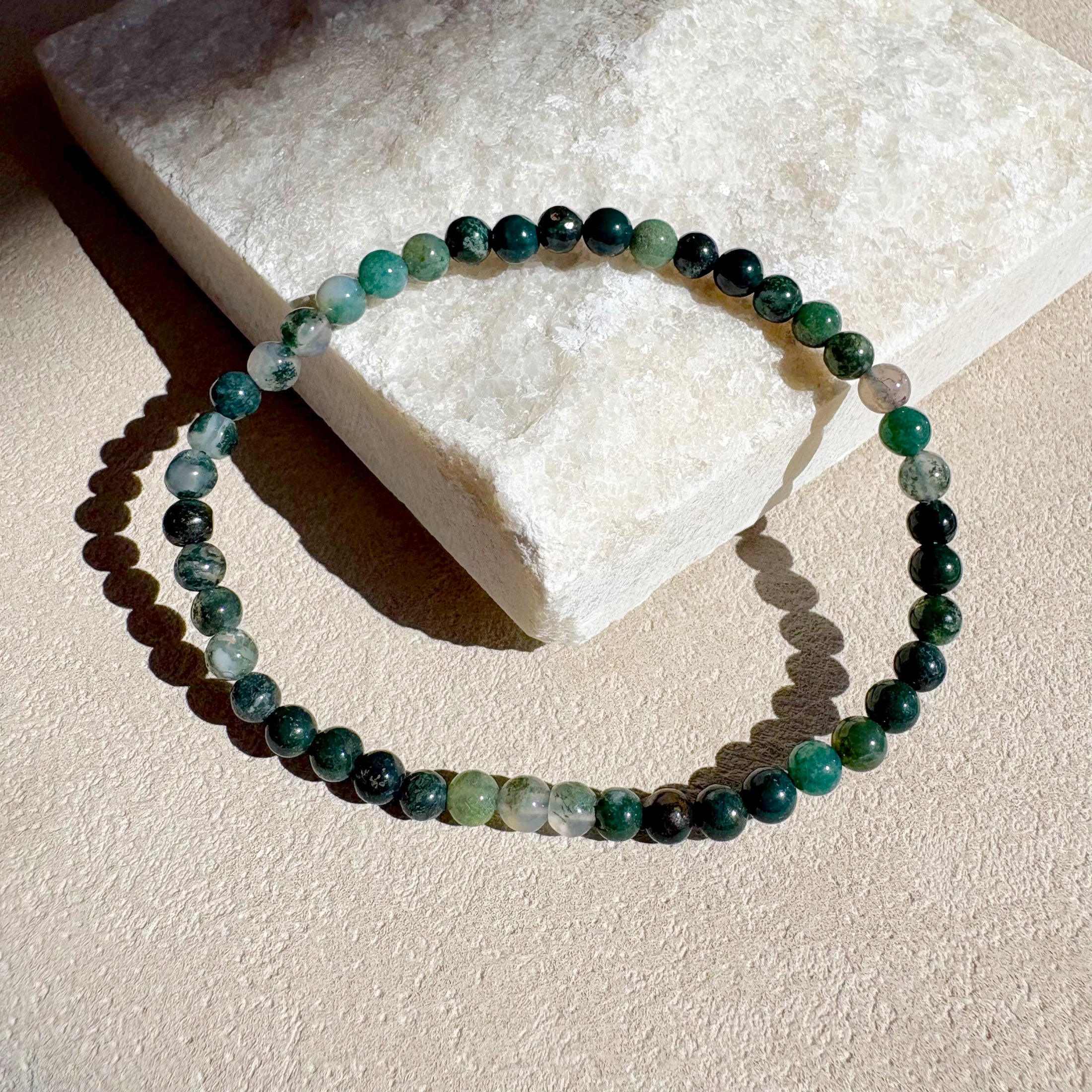 Moss Agate Bracelet