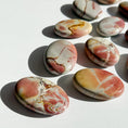Load image into Gallery viewer, Pink Polychrome Jasper Palmstone
