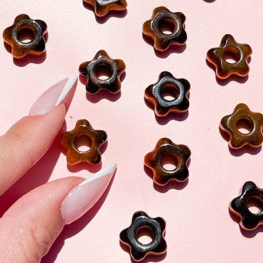 Tiger Eye Flower Donut