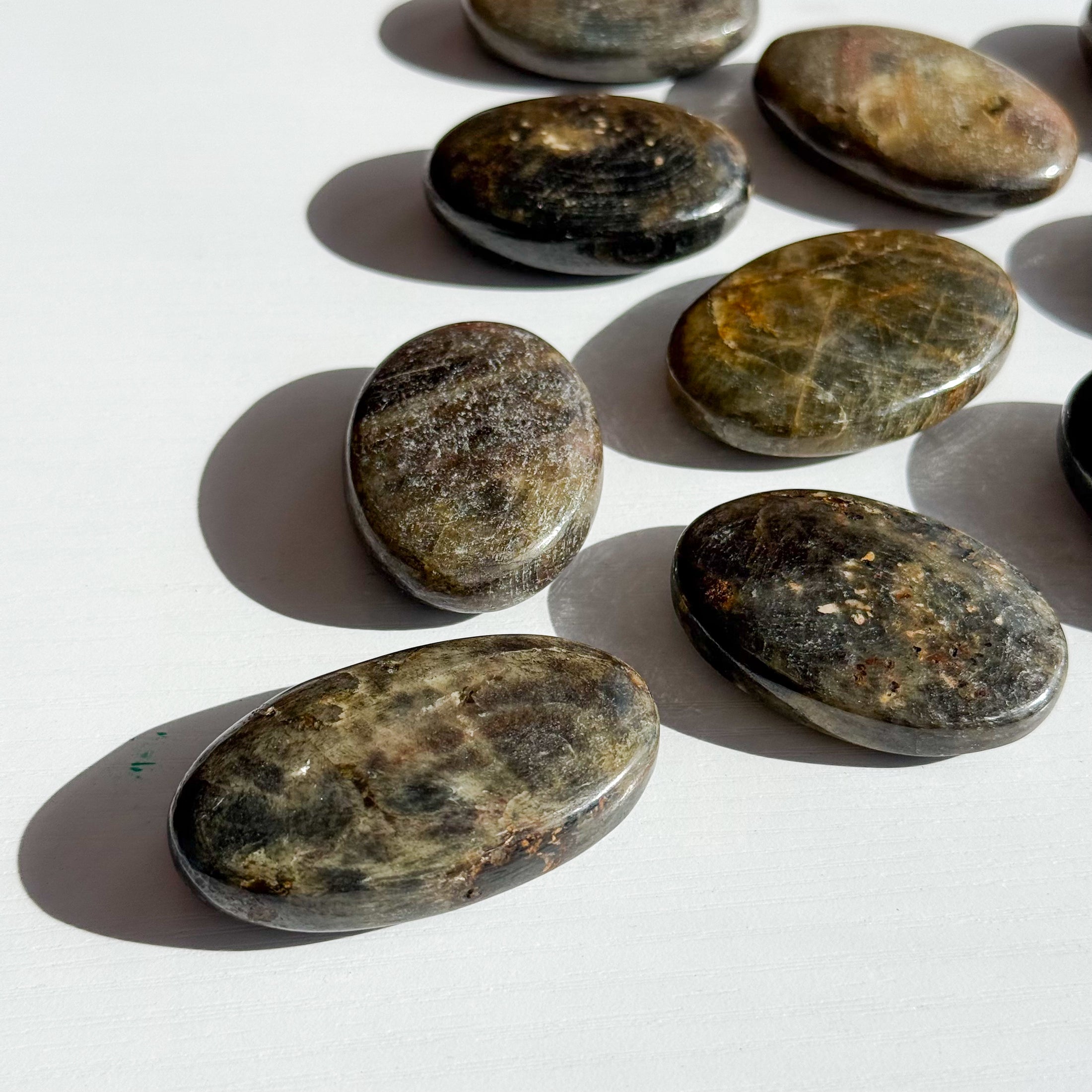 Golden Sapphire Palmstone