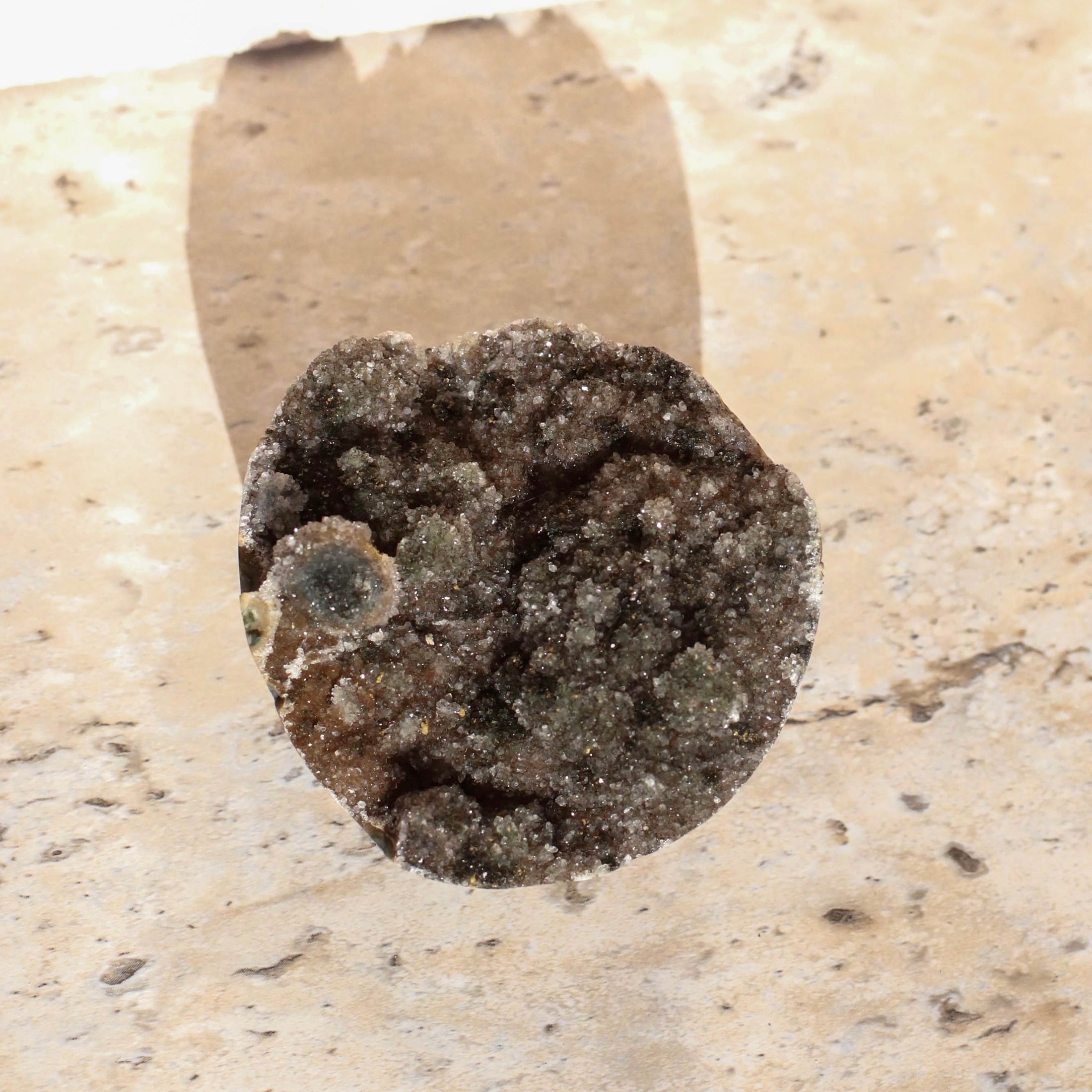 Druzy Amethyst Cupcake
