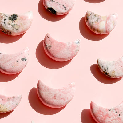 Rhodonite from Peru Mini Moon