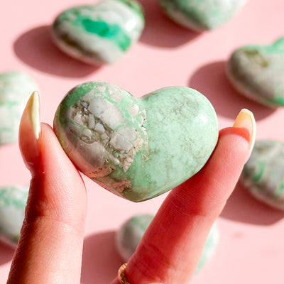 Lucin Variscite Heart