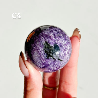 Charoite Sphere