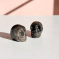 Cargar la imagen en la vista de la galería, Silver Sheen Obsidian Skull
