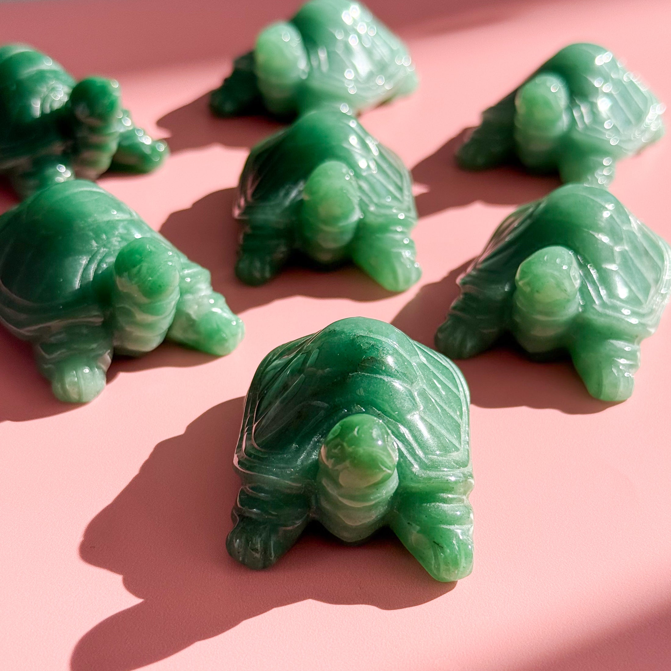 Green Aventurine Turtle