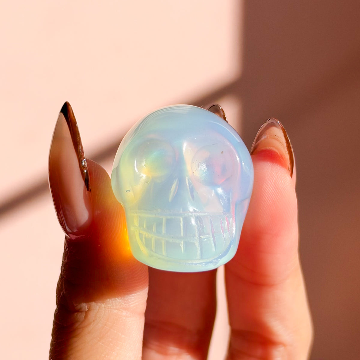 Opalite Skull