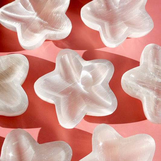Satin Spar Mini Star Bowl