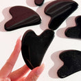 Load image into Gallery viewer, Black Obsidian Gua Sha
