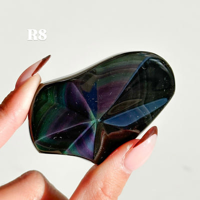 Rainbow Obsidian Carvings