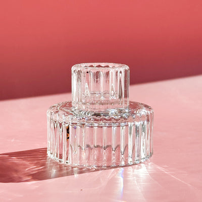 Clear Sphere Stand Set of 3