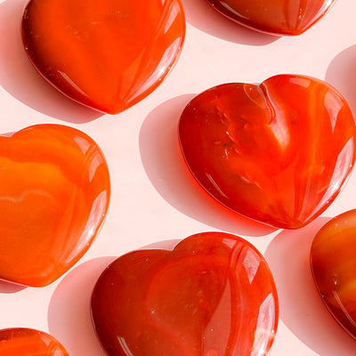 Carnelian Heart Large