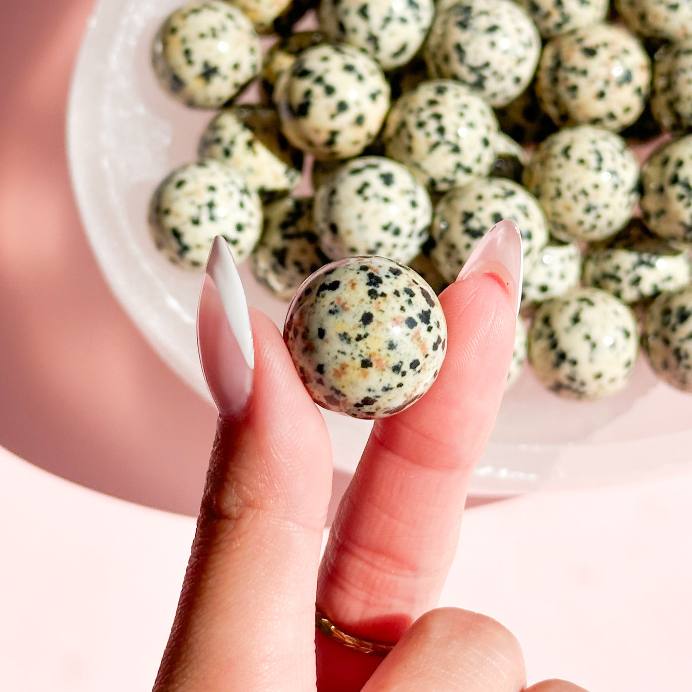 Dalmatian Jasper Sphere