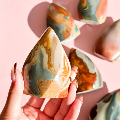 Polychrome Jasper Flame