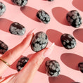 Load image into Gallery viewer, Snowflake Obsidian Tumble
