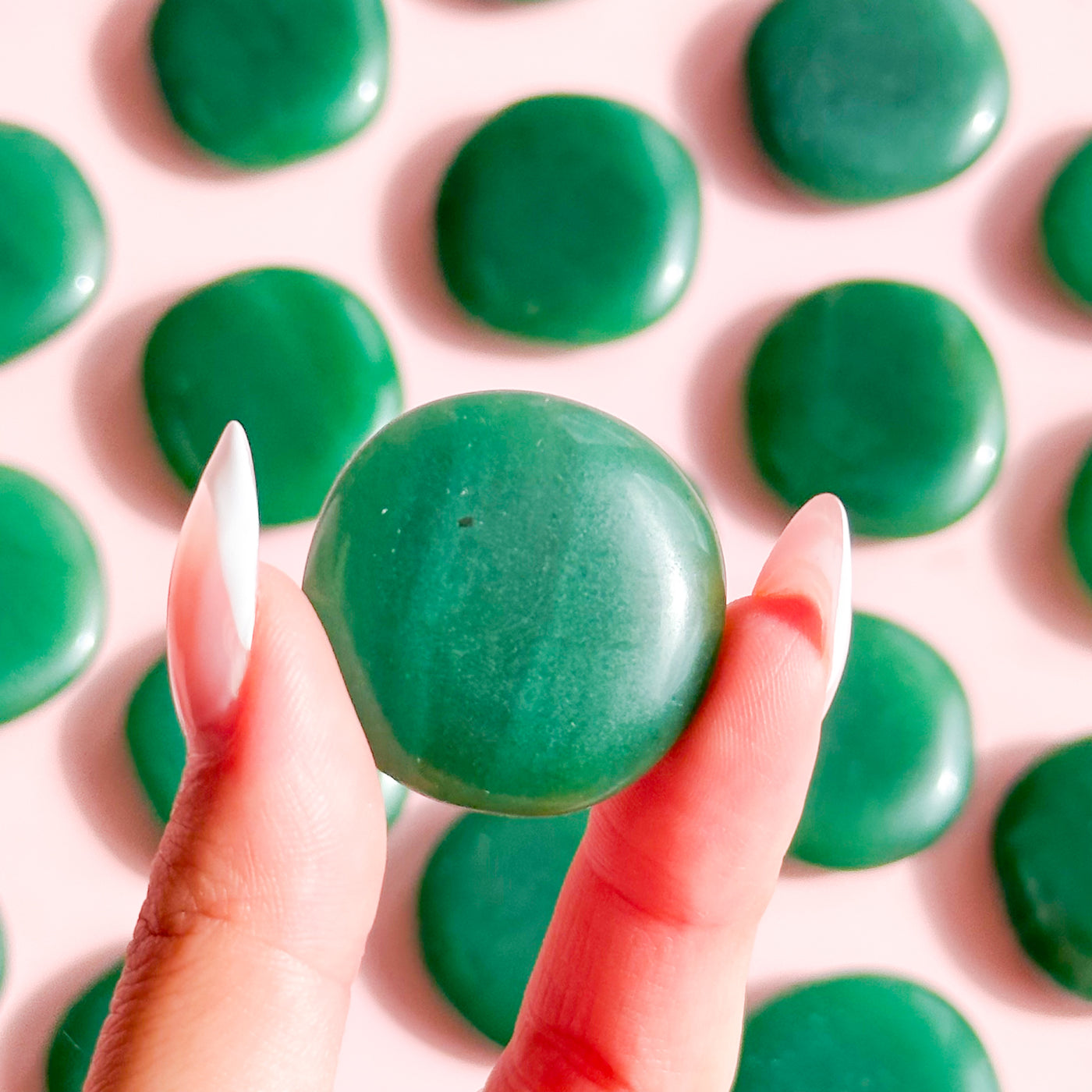 Nephrite Jade Mini Flat Tumble