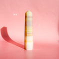 Load image into Gallery viewer, Watermelon Calcite Tower
