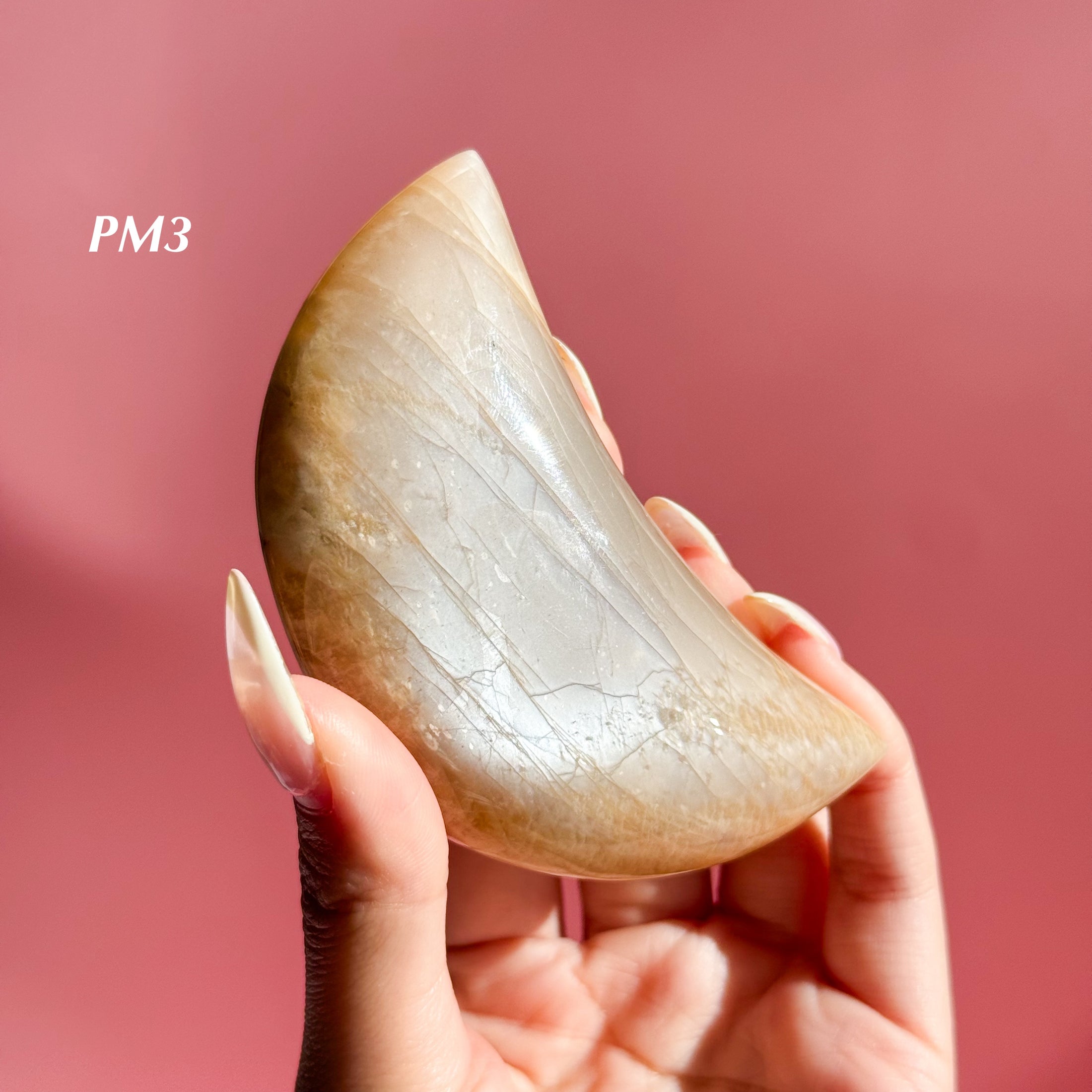 Peach Moonstone Moon