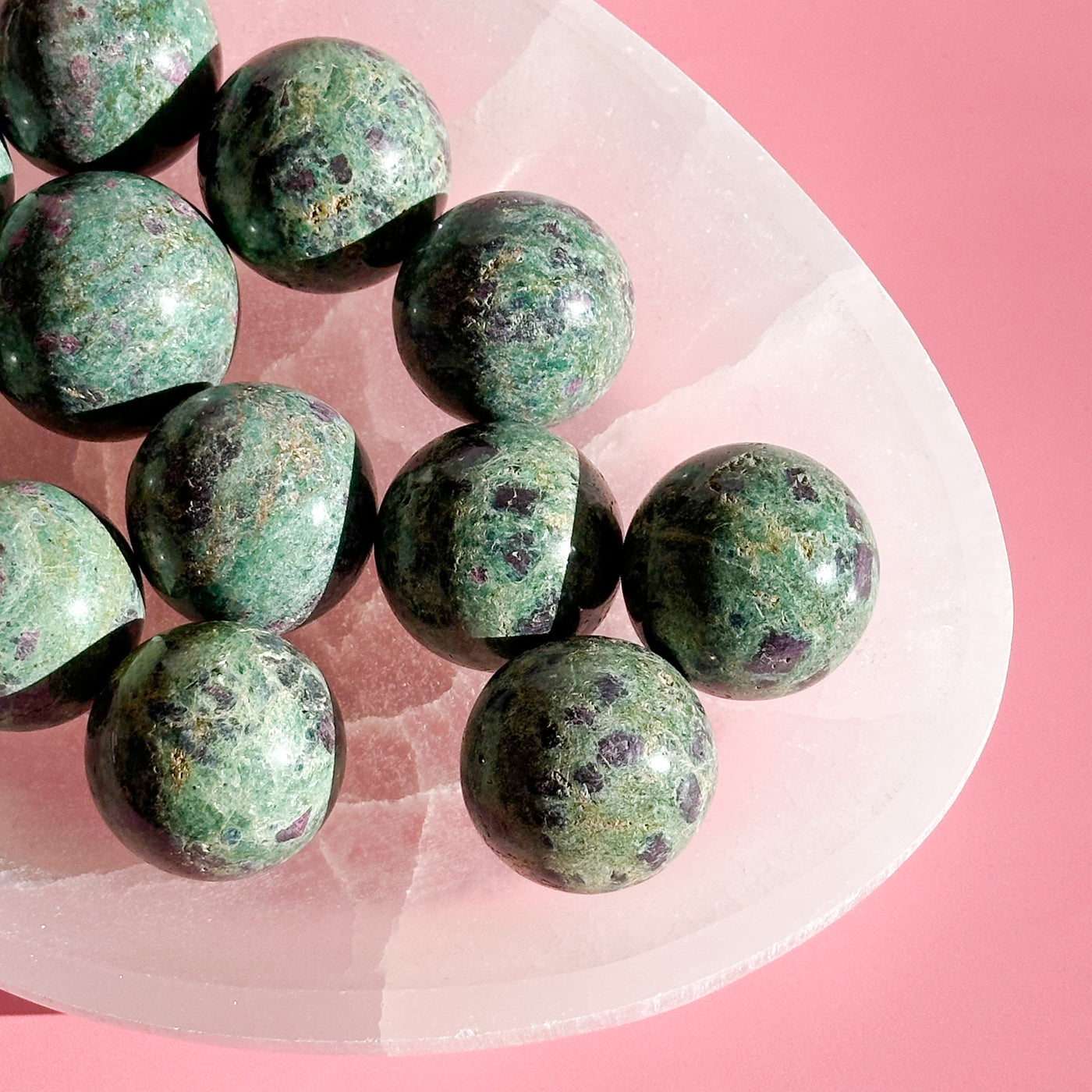 Ruby Fuchsite Sphere