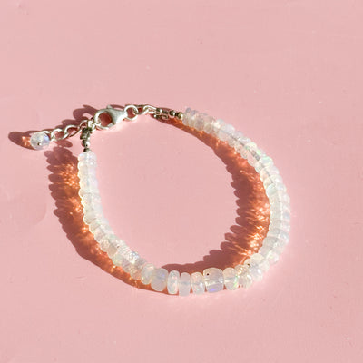 Faceted Opal Bracelet