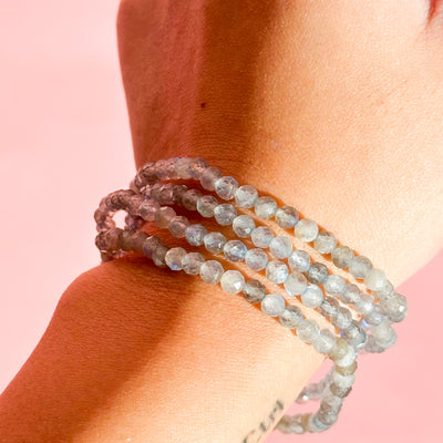 Labradorite Faceted Bracelet