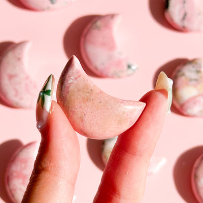 Rhodonite from Peru Mini Moon