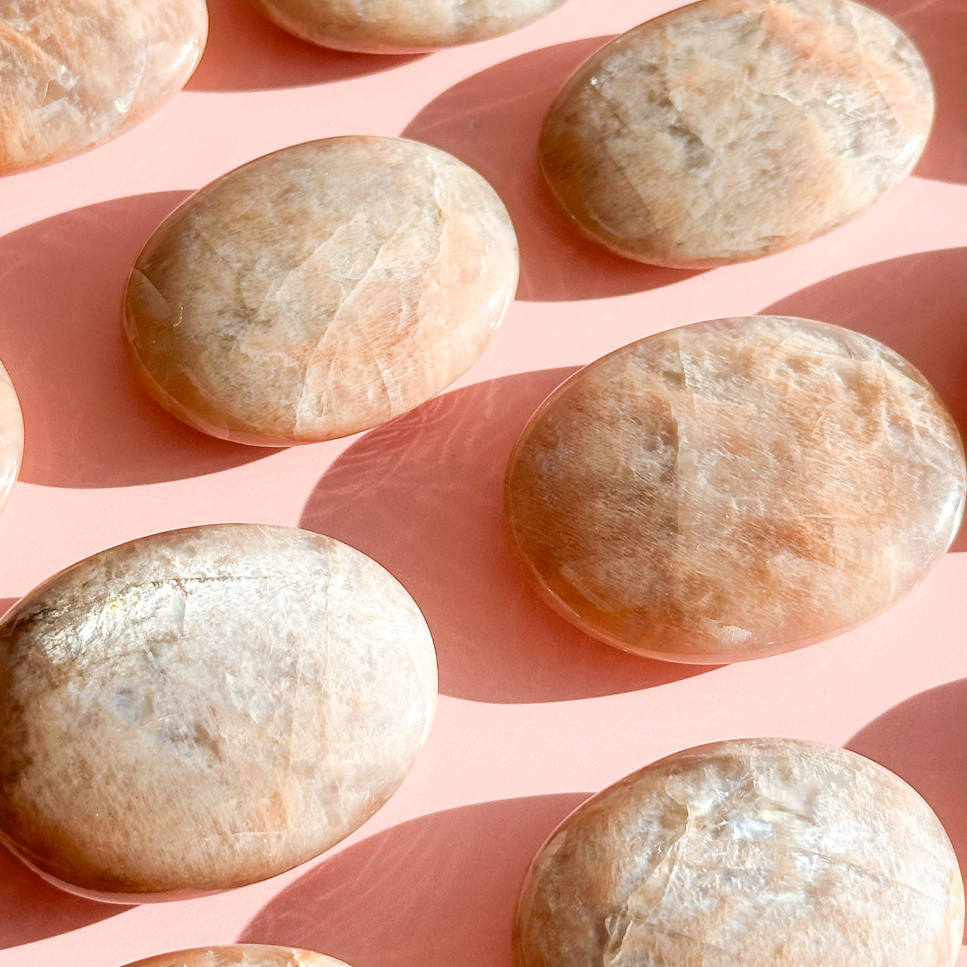 Peach Moonstone Palmstone