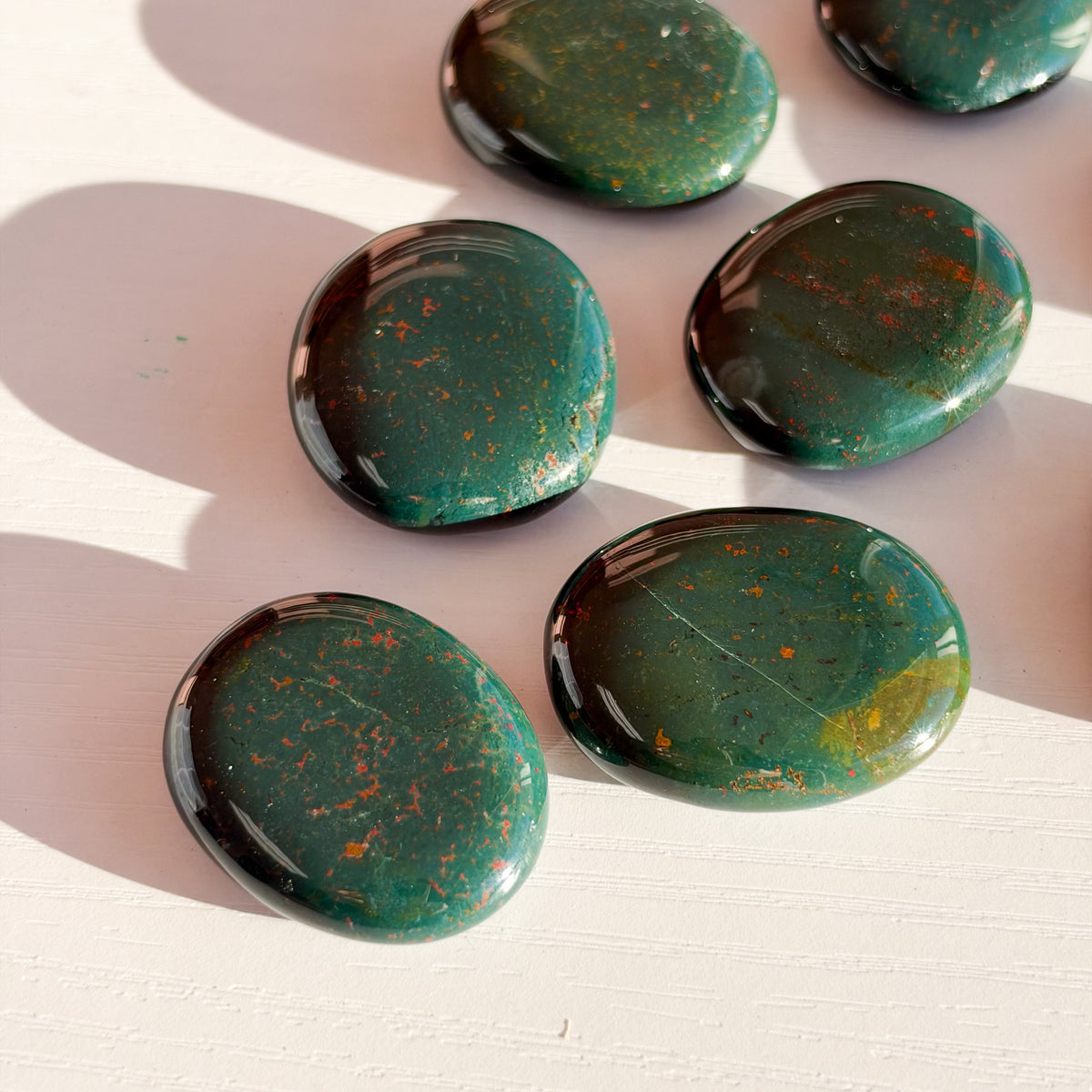 Bloodstone Flat Stone
