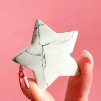 Howlite Star