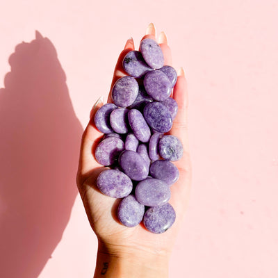 Lepidolite Mini Flat Tumble