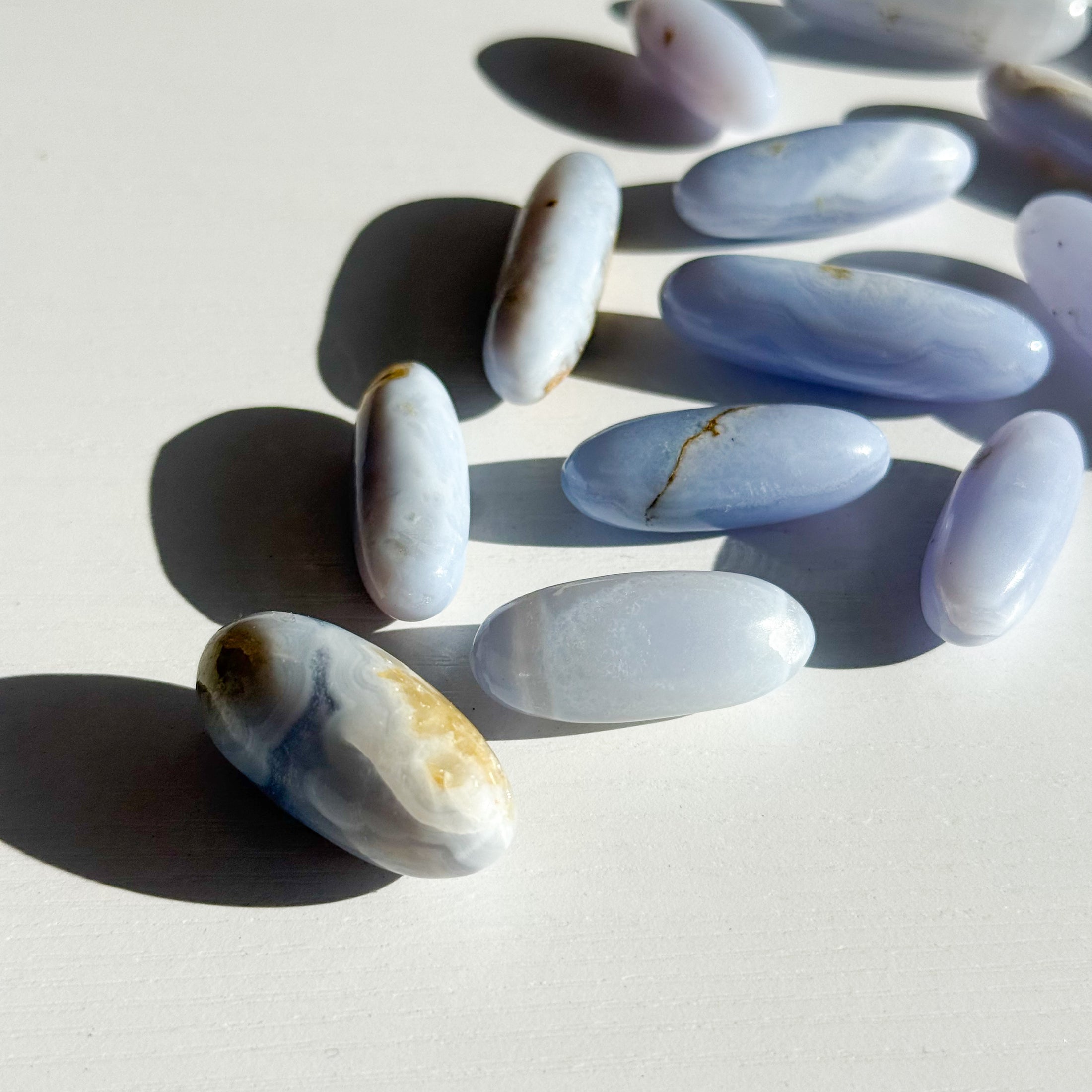 Blue Lace Agate Mini Lingam