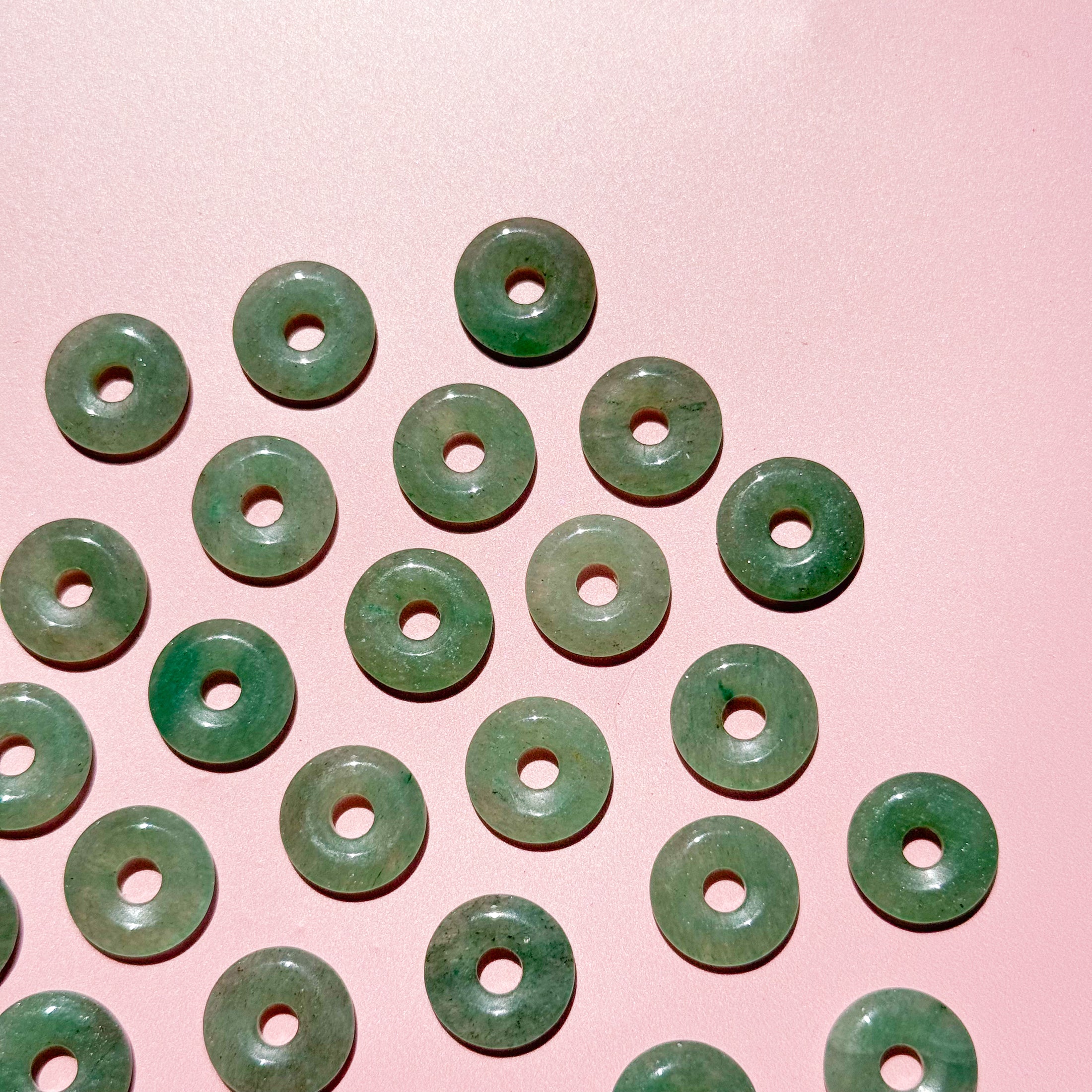Green Aventurine Mini Donut