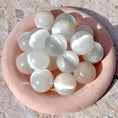 Load image into Gallery viewer, Satin Spar Selenite Small Sphere
