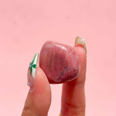 Pink Petrified Wood Tumble