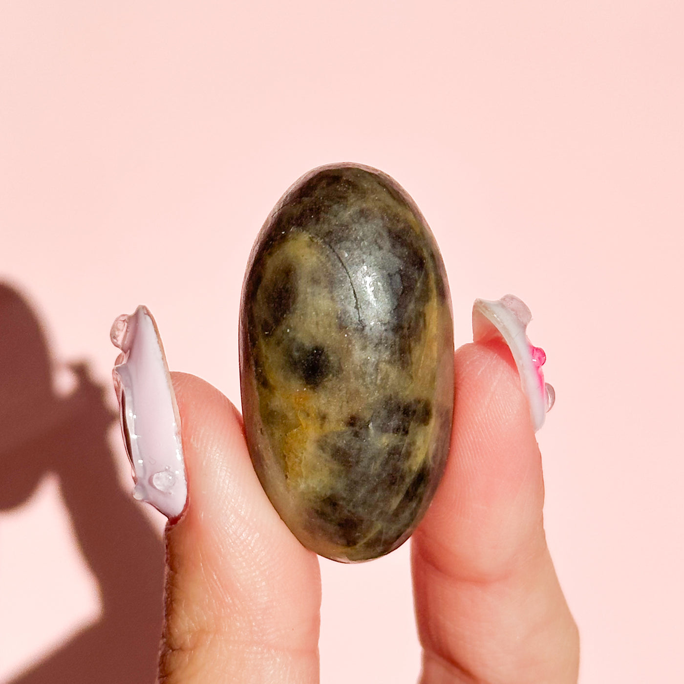 Golden Sapphire Lingam