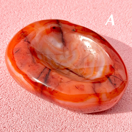 Carnelian Bowl - You Pick!