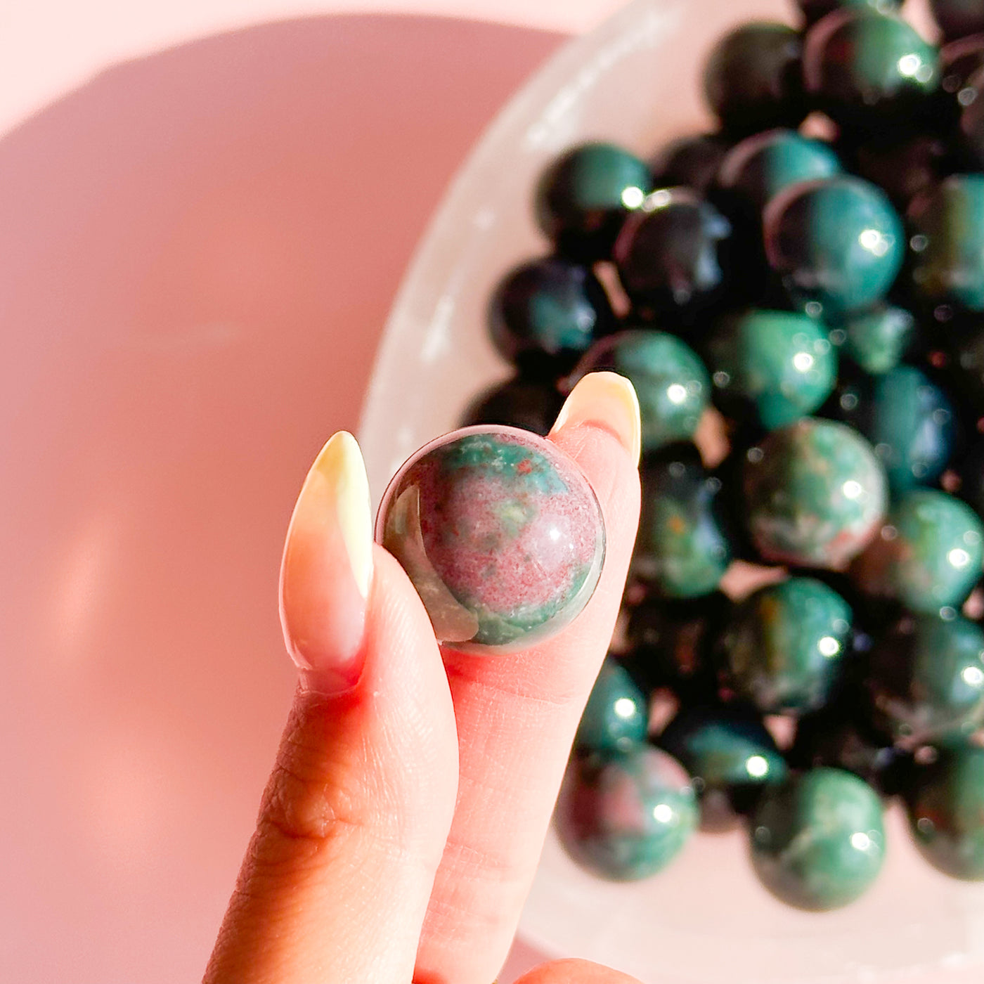 Bloodstone Mini Sphere