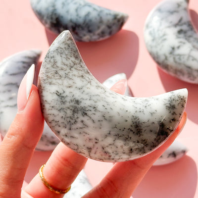 Dendritic Opal Moon