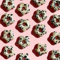 Load image into Gallery viewer, Dalmatian Jasper Flower Donut
