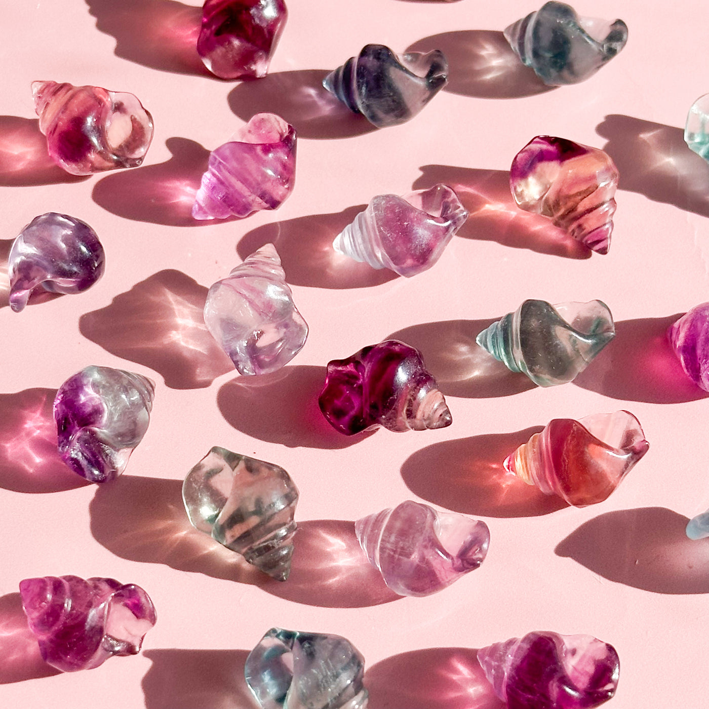 Fluorite Mini Seashell