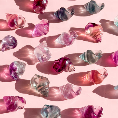 Fluorite Mini Seashell
